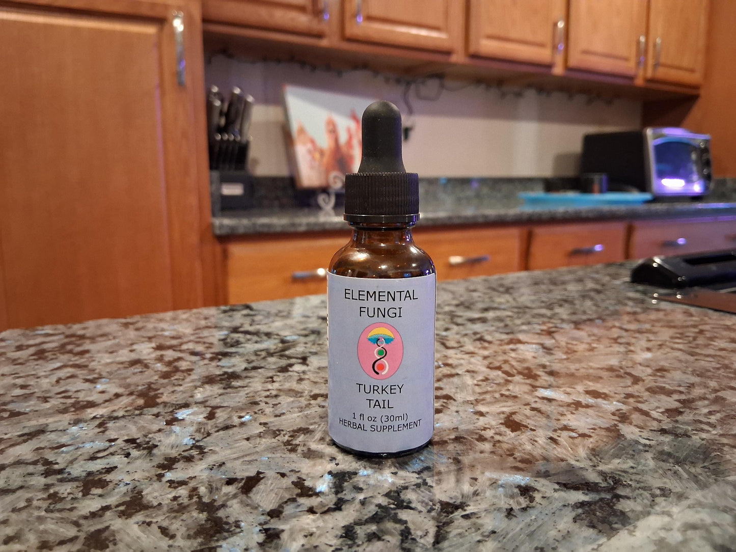 1 oz. Turkey Tail Mushroom Tincture