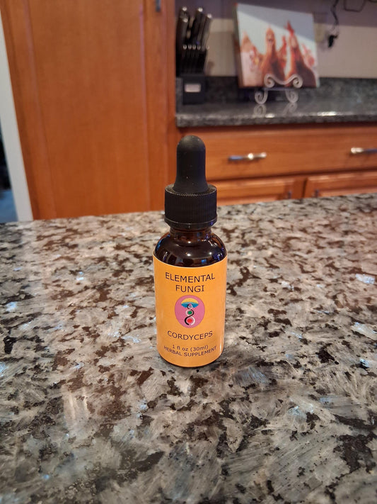 1 oz Cordyceps Militaris Mushroom Tincture
