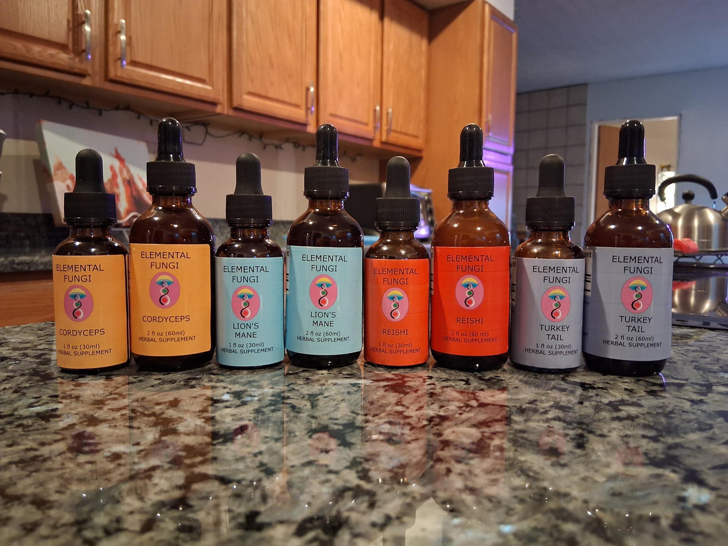 1 oz Cordyceps Militaris Mushroom Tincture